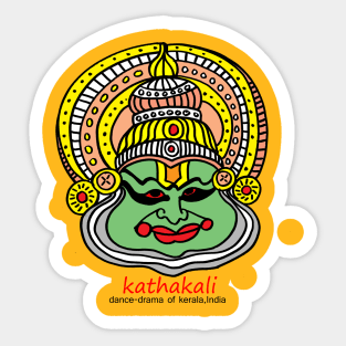 kathakali Sticker